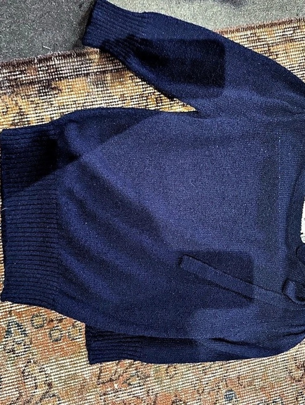 Vintage I. Magnin Blue Crewneck Sweater